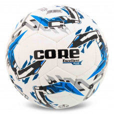 М'яч футбольний HYBRID CORE FB-00313 №5 PU білий-синій