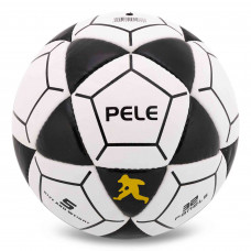 Мяч футбольный №5 PU Гриппи сшит вручную BALLONSTAR PELE FB-00319 (№5, цвета в ассортименте)