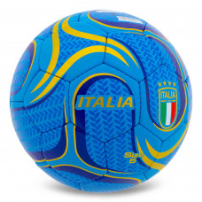 Мяч футбольный №5 PU Гриппи сшит вручную BALLONSTAR ITALIA FB-00321 (№5, синий)