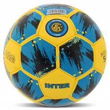 М'яч футбольний BALLONSTAR INTER MILAN FB-0047-801 №5 PU жовтий-блакитний