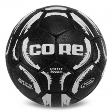 М'яч для вуличного футболу CORE STREET SOCCER №5 FB-7943 чорний-білий