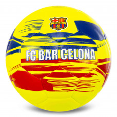 М'яч футбольний HYBRID BALLONSTAR BARCELONA FB-7951 №5 PU жовтий