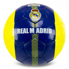 М'яч футбольний BALLONSTAR REAL MADRID CRYSTAL FB-7959 №5 PU жовтий-темно-синій