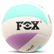 Мяч волейбольный клееный PU FOX FOX-L5001 (PU, №5, 5 слоев, цвета в ассортименте)