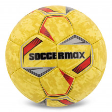 Мяч гандбольный SOCCERMAX HB-00358-1 размер 1 (PU, 5 слоев, сшит вручную, желтый)