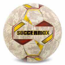 Мяч гандбольный SOCCERMAX HB-00359-0 размер 0 (PU, 5 слоев, сшит вручную, серый)