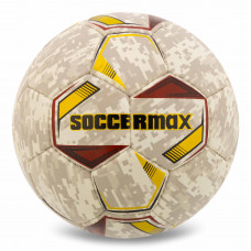 Мяч гандбольный SOCCERMAX HB-00359-1 размер 1 (PU, 5 слоев, сшит вручную, серый)