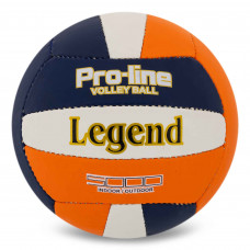 Мяч волейбольный PU LEGEND LG-00344 (PU, №5, 3 слоя, сшит вручную)