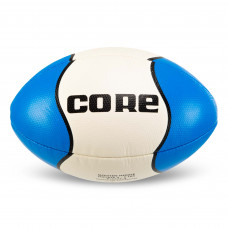 М'яч для регбі CORE R-5377-4 №4 білий-синій