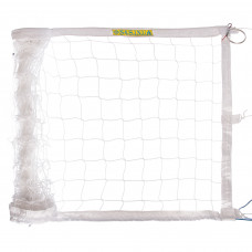 Сетка для волейбола SP-Planeta «ЕВРО НОРМА ЛАЙТ» SO-2078 (PP, 3мм, р-р 9,5x1м, ячейка 10x10см, с мет. тросом, цвета в ассортименте) 91001430, 91004018