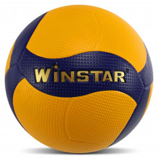 М'яч волейбольний WINSTAR VB-00032 №5 PU жовтий-синій