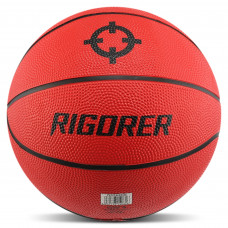 М'яч баскетбольний гумовий дитячий RIGORER Z322130083 розмір 4 помаранчевий