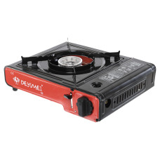 Плита газовая туристическая с пьезоподжигом и адаптером в кейсе SP-Sport 155-1 (металл, р-р 34х25см)