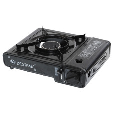 Плита газовая туристическая с пьезоподжигом и адаптером в кейсе SP-Sport 155 (металл, р-р 34х25см)