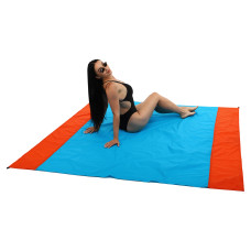 Коврик-тент-навес 3в1 для пляжа и пикника 4Monster B-EPB (нейлон, р-р 200х210см, цвета в ассортименте)