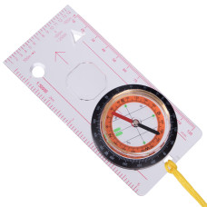 Компас жидкостный планшетный SP-Sport DC45-5C (d-55мм, пластик, р-р 127х60мм)