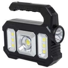 Фонарь-прожектор переносной X-BALOG KJ-208 (пластик, LED, COB, на батарейках, р-р 14,5х17см)