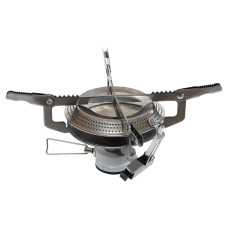 Горелка газовая туристическая SP-Sport KL-S2-P (металл, р-р 8х8х7см, 17х17х8см)