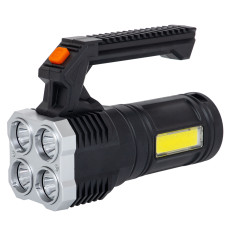 Фонарь кемпинговый светодиодный переносной X-BALOG LF-S09 (пластик, 4 LED, COB, USB-вход, р-р 14,1x5,5см)