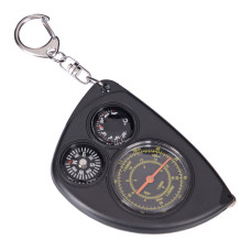 Курвиметр с компасом и термометром SP-Sport LX-2 (металл, пластик, d комп.-15мм, d масш.-30мм,d терм.-15мм)