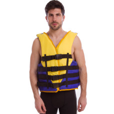 Жилет спасательный SP-Sport UR PL-3548-90-110 (нейлон, ремни-PL, вес пользователя 90-110кг, наполнитель-пенополиэтилен, цвета в ассортименте)