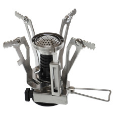 Горелка газовая туристическая SP-Sport S004 (металл, р-р 2,5х2,5х7см, 9х9х8см)