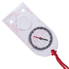 Компас жидкостный планшетный SP-Sport SO-482 (d-50мм, пластик, р-р 115х55мм)