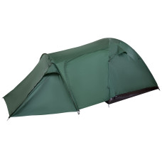 Палатка кемпинговая 4-х местная с тентом и тамбуром ROYOKAMP VENICE SY-100904 (р-р 2,1x(1,2+0,9+2,4)x1,3м, два слоя, PL, оливковый)