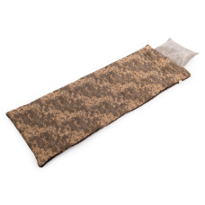 Спальный мешок одеяло с подголовником CHAMPION SY-4140 (PL, нап.неткан.волокно 200г/мс, 900г, р-р 185+36х75см, t+10до+25, цвета в ассортименте)