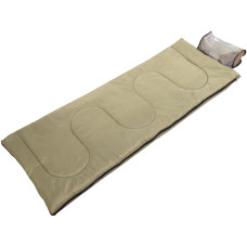 Спальный мешок одеяло с подголовником CHAMPION SY-4840 (PL, нап.неткан.волокно, 900г, р-р 195х70см, подг, 40x20см, t+10до+25, цвета в ассортименте)