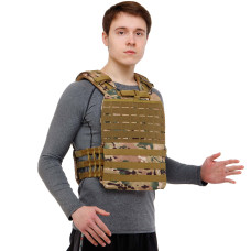 Плитоноска жилет тактический с системой быстрого сброса TACTICAL VEST Zelart TA-0900 10кг (900D oxford Оксфорд, метал. пластины, цвета в ассортименте)