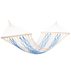Гамак-Сетка с деревянными перекладинами SP-Sport TO-6042 (р-р 2,0х1,0м, хлопок, PL)