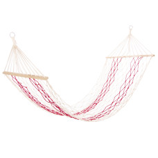 Гамак-Сетка с деревянными перекладинами SP-Sport TO-6047 (р-р 1,8х0,8м, хлопок, PL)