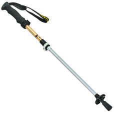 Палка треккинговая (для скандинавской ходьбы) с металлическим тросом (1шт) CONTOOSE TY-0466-4 (алюминий, 2 слож, l-38-110см, цвета в ассортим