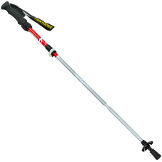 Палка треккинговая (для скандинавской ходьбы) с металлическим тросом (1шт) CONTOOSE TY-0466-5 (алюминий, 3 слож, l-40-125см, цвета в ассортим