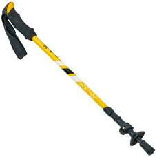 Палка треккинговая (для скандинавской ходьбы) (1шт) RAICO TY-0468 (алюминий, 3 слож, l-65-140см, цвета в ассортименте)