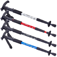 Палка треккинговая (для скандинавской ходьбы) (1шт) SP-Sport TY-2915-2 ENERGIA (алюминий, 4 слож, l-50-107см, цвета в ассортименте)