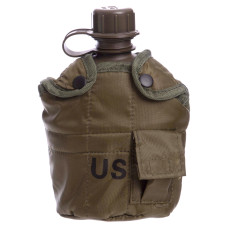 Фляга с котелком V-1л в чехле SP-Sport TY-4834 (пластик, чехол цвета в ассортименте)