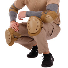 Защита тактическая наколенники, налокотники SP-Sport TY-5704 (ABS, полиэстер, цвета в ассортименте)