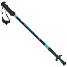 Палка треккинговая (для скандинавской ходьбы) (1шт) PAMASE TY-6811 (carbon, 3 сл, l-65-130см, цвета в ассортименте)