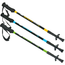 Палка треккинговая (для скандинавской ходьбы) (1шт) SP-Sport TY-6811 PAMASE (carbon, 3 сл, l-65-130см, цвета в ассортименте)