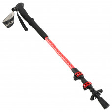 Палка треккинговая (для скандинавской ходьбы) (1шт) HAOyANG TY-7163 (алюминий 7075,  слож, l-63-135см, цвета в ассортименте)