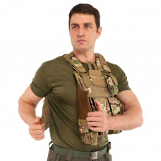 Жилет тактический разгрузочный с системой быстрого сброса и шестью подсумками MOLLE регулируемый SP-Sport TY-7176 (900D оксфорд, цвета в ассортименте)