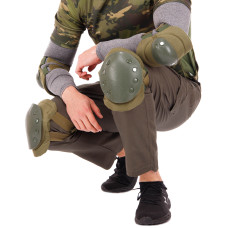 Защита тактическая наколенники, налокотники SP-Sport TY-7496 (ABS, полиэстер, цвета в ассортименте)