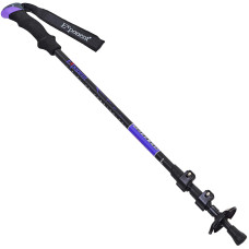 Палка треккинговая (для скандинавской ходьбы) (1шт) Exponent TY-8009 (deralum7075, 3 сл, l-68-140см, цвета в ассортименте)