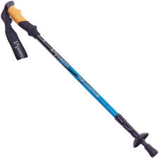 Палка треккинговая (для скандинавской ходьбы) (1шт) EXPONENT TY-8038 (deralum7075, 3слож,l-63-135см, цвета в ассортименте)