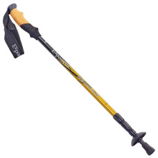 Палка треккинговая (для скандинавской ходьбы) (1шт) EXPONENT TY-8038 (deralum7075, 3слож,l-63-135см, цвета в ассортименте)