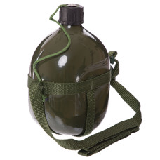 Фляга V-1,5л с ремнем SP-Sport TY-9194-1_5 (алюминий, оливковый)