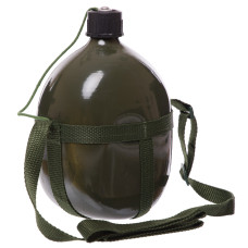 Фляга V-2л с ремнем SP-Sport TY-9194-2 (алюминий, оливковый)