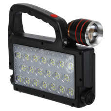 Фонарь-прожектор переносной X-BALOG XG-152-SMD (пластик, 152 SMD Led, USB-вход, солнечная батарея, р-р 18,5х22,5см)